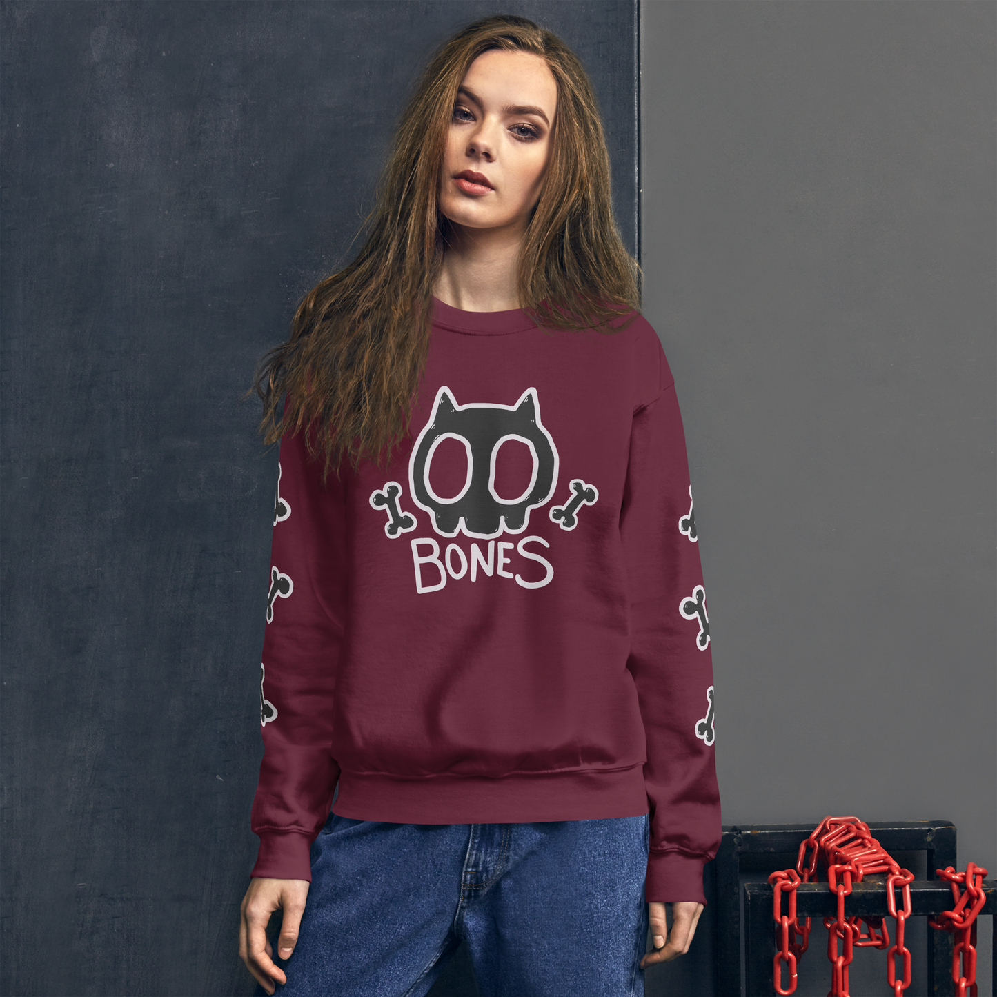 BONES - Dark Sweatshirt Unisex