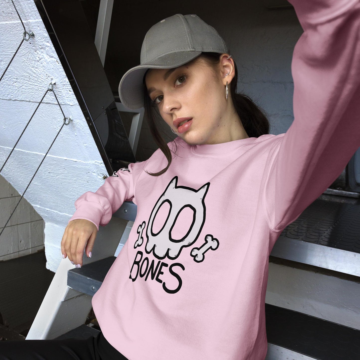 BONES - Pastel Unisex Sweatshirt